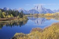 Grand Teton National Park in Autumn,