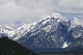 Grand Teton National Park in background., Jackson Hole, Wyoming. Royalty Free Stock Photo