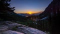 Grand Teton National Park Paintbrush Canyon Sunrise Royalty Free Stock Photo