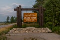 Grand Teton National Park Sign Royalty Free Stock Photo