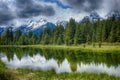 Grand Teton National Park in the USA Royalty Free Stock Photo