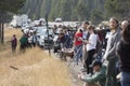 Photographers Waiting for a Bear in Grand Teton