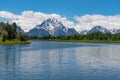 Grand Teton Oxbow Bend Royalty Free Stock Photo