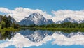 Grand Teton Oxbow Bend Royalty Free Stock Photo