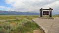 Grand Teton Sign at entrance to National Park Royalty Free Stock Photo