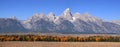 Grand Tetons panorama Royalty Free Stock Photo