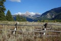 Grand Tetons Peaks - West Side, Wyoming Royalty Free Stock Photo