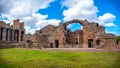 Grand Thermae or Grandi Terme area in Villa Adriana or Hadrians Villa archaeological site of UNESCO in Tivoli - Rome -