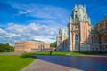 At the Grand Tsaritsyno Palace, September day. Moscow