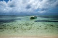 Grand Turk Beach Green Waters Royalty Free Stock Photo