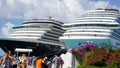 Grand Turk in the Turks and Caicos Islands Royalty Free Stock Photo