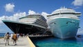 Grand Turk in the Turks and Caicos Islands Royalty Free Stock Photo