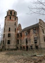 Grand Veckarku Castle, from which the remains of the castle with a grand tower have survived, the ruins of the building have