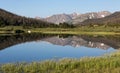 Grand View of the Never Summer Range in Northern Colorado Royalty Free Stock Photo