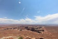 Grand View Point Overlook in Canyonlands National Park. Utah. USA Royalty Free Stock Photo