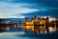 Grand view to Castle of Mir, Minsk, Belarus. Royalty Free Stock Photo