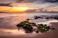 Grand Wailea sunset Royalty Free Stock Photo