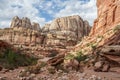 Grand Wash Formations at Capitol Reef National Park Utah USA Royalty Free Stock Photo