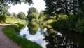 The Grand Western Canal in Tiverton England