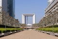 Grande Arche de La Defens Royalty Free Stock Photo