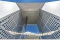 Grande arche in Paris, France. Royalty Free Stock Photo