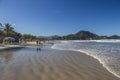 Grande beach - Ubatuba - Brazil Royalty Free Stock Photo