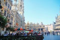 Grande place, Urbanscape of Brussel, capital of Belgium Royalty Free Stock Photo