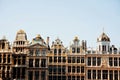 Grande place, Urbanscape of Brussel, capital of Belgium Royalty Free Stock Photo