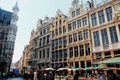 Grande place, Urbanscape of Brussel, capital of Belgium Royalty Free Stock Photo