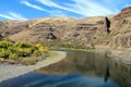 Grande Ronde River Meandering Through Rocky Hillsides