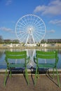 The Grande Roue des Tuileries (Ferris Wheel) in Paris, France Royalty Free Stock Photo