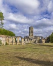 Grande-Sauve Abbey, UNESCO site, Benedictine monastery near La Sauve, Aquitaine, Gironde, France Royalty Free Stock Photo