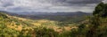 Panorama from the Pocquereux RandonnÃÂ©es site, Sarramea, La Foa, Grande Terre, New Caledonia