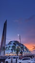 the grandest mosque in bandung called algebraic grand mosque