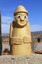 Arizona, Cottonwood: Grandfather Statue from Jeju Island, South Korea