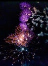 a grandiose fireworks display