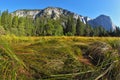 Grandiose landscape in a valley