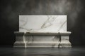 Grandiose Marble podium. Generate Ai