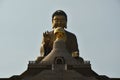 Grandiose shot of the huge Buddha Statue in Fo Guang Shan-Temple, Dashu, Kaohsiung, Taiwan Royalty Free Stock Photo