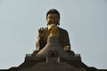 Grandiose shot of the Riesen Buddha Statue in Fo Guang Shan-Temple, Dashu, Kaohsiung, Taiwan Royalty Free Stock Photo