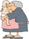 Grandma Holding A Baby