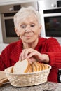 Grandma at kitchen Royalty Free Stock Photo