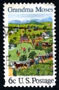 Grandma Moses US Postage Stamp