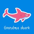 Grandma shark Royalty Free Stock Photo