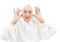 Funny grandma Royalty Free Stock Photo