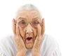 Funny grandma Royalty Free Stock Photo