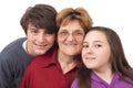 Grandmother with grandchildren Royalty Free Stock Photo