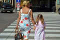Grandmother and granddaughter, nipote, Traffic Laws, attentionI