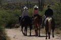 Grandmother mother daughter ride