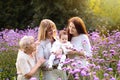 Grandmother, mother and kids. Family generations Royalty Free Stock Photo